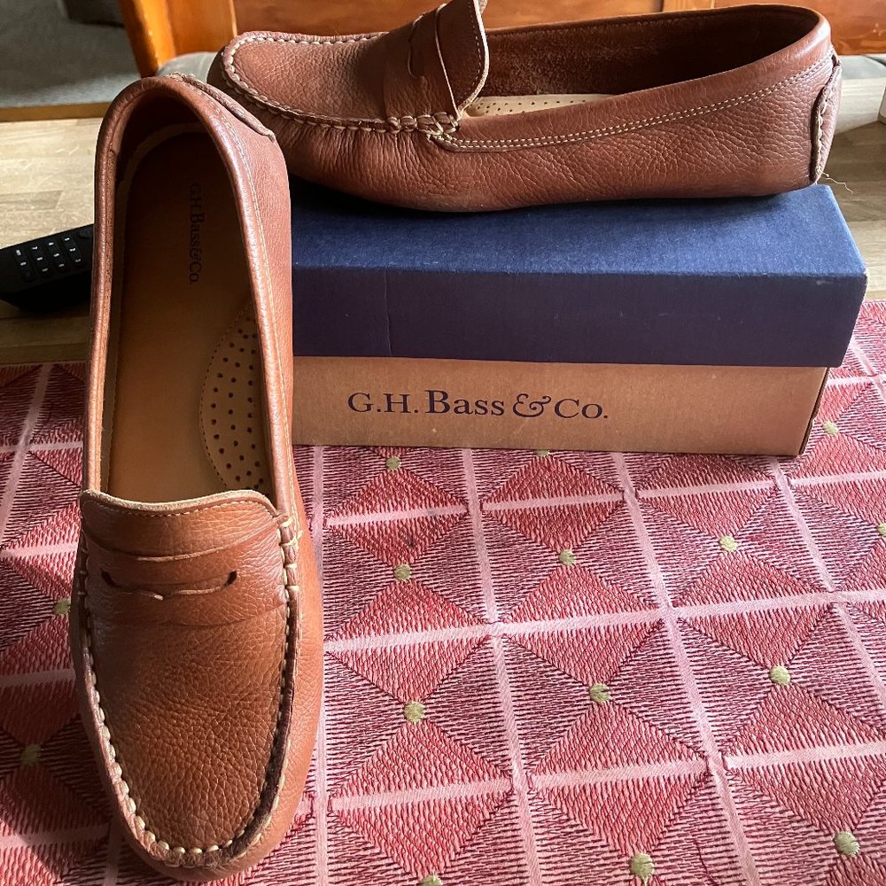 G. H. Bass & Co.  WOMENS DYLAN LEATHER DRIVER